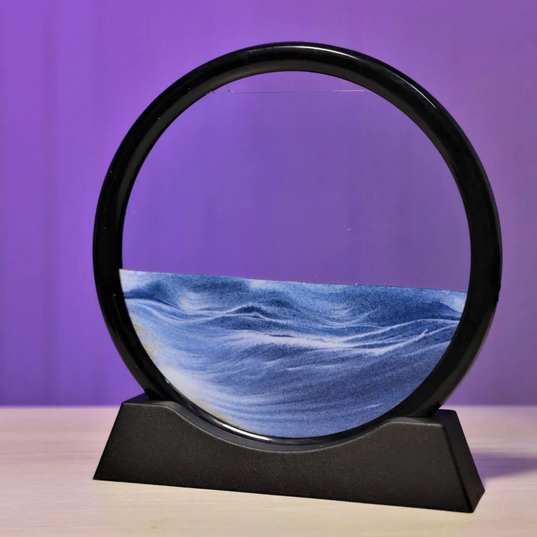 3D Hourglass Deep Sea Sandscape